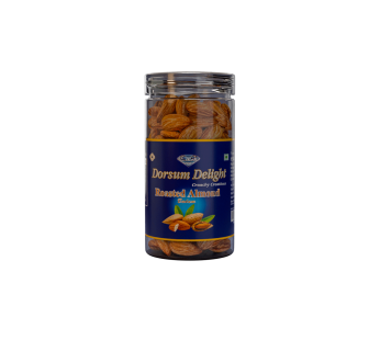 Almonds Roasted Salted (Jar 450g)