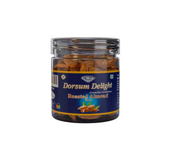 Almonds Roasted Salted (Jar 250g)
